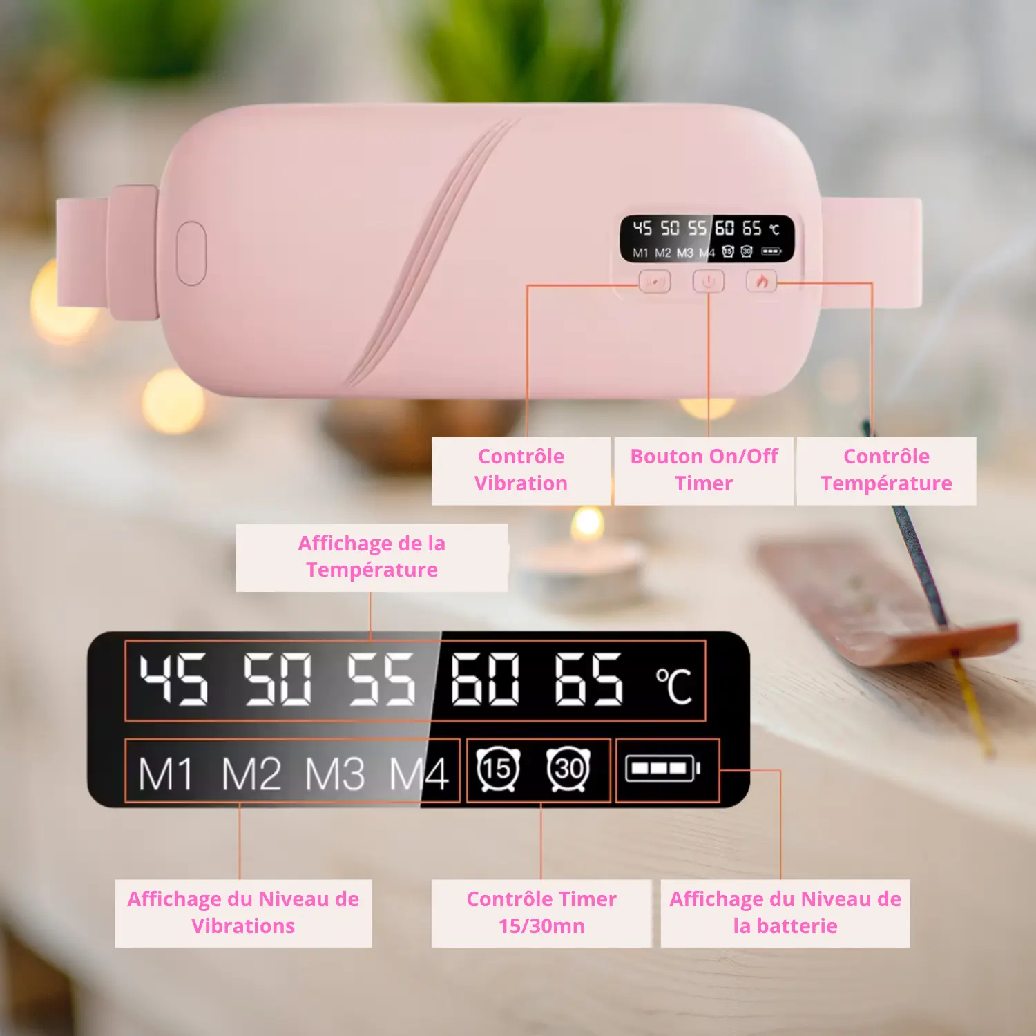 Ceinture Chauffante Menstruelle VeloriaWell