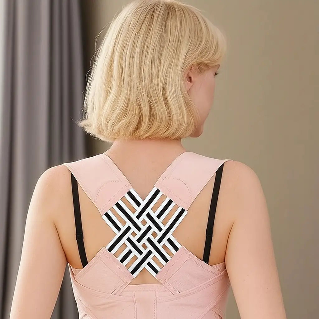 femme blonde ceinture dorsale veloriawell
